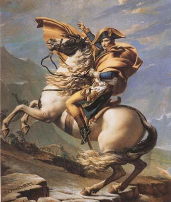 Jacques-Louis David Napoleon Crossing the Alps (mk08) France oil painting art